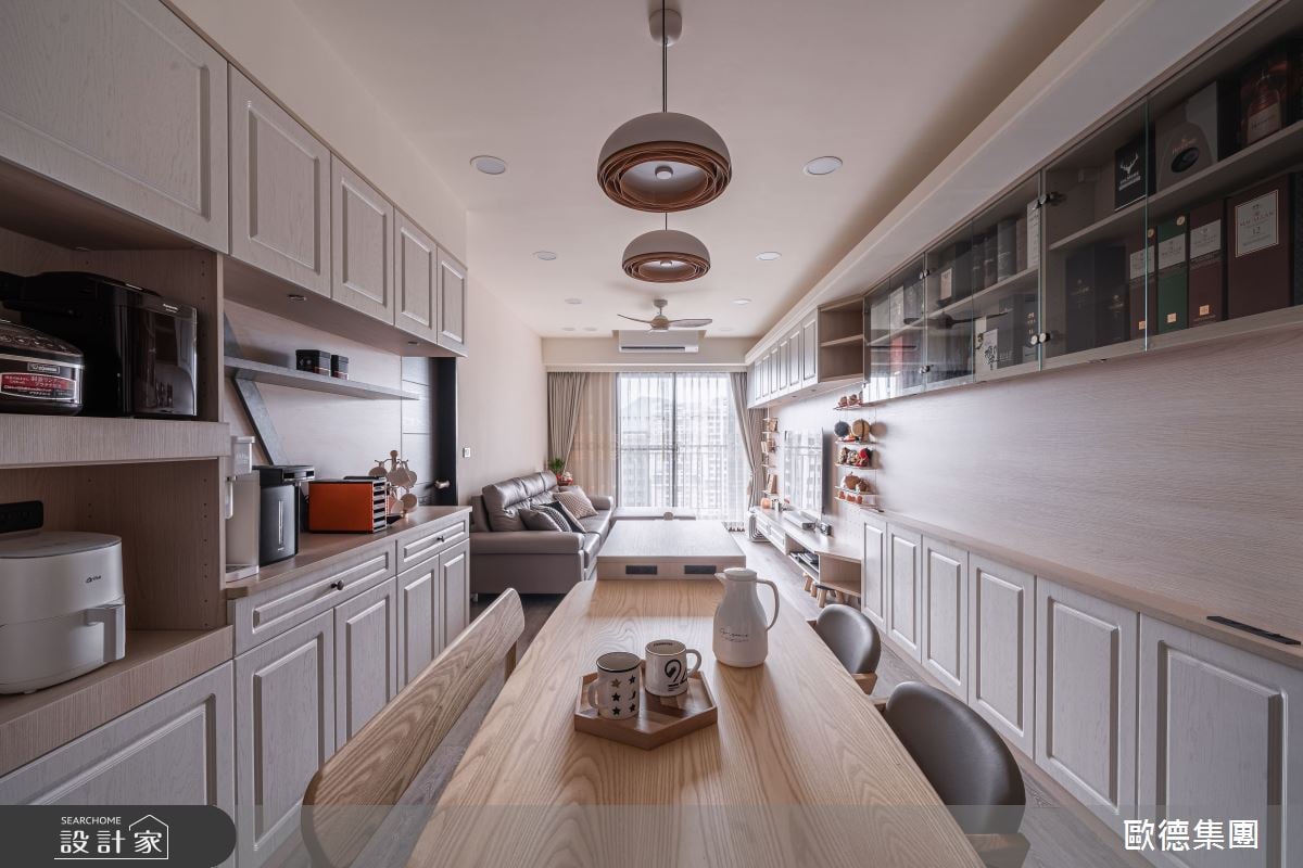 打造最chill的宅家工作室 ! 40坪混搭宅結合美容室與生活起居創造賓至如...