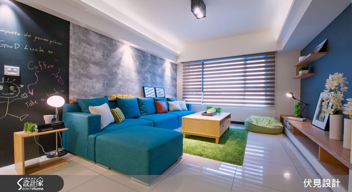 窩進 26 坪藍天青草地 今天在家裡快樂野餐吧！ 