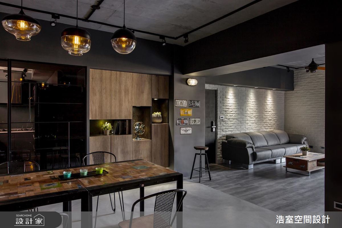  20 年老屋精彩改頭換面！有好品味的 28 坪精緻工業宅