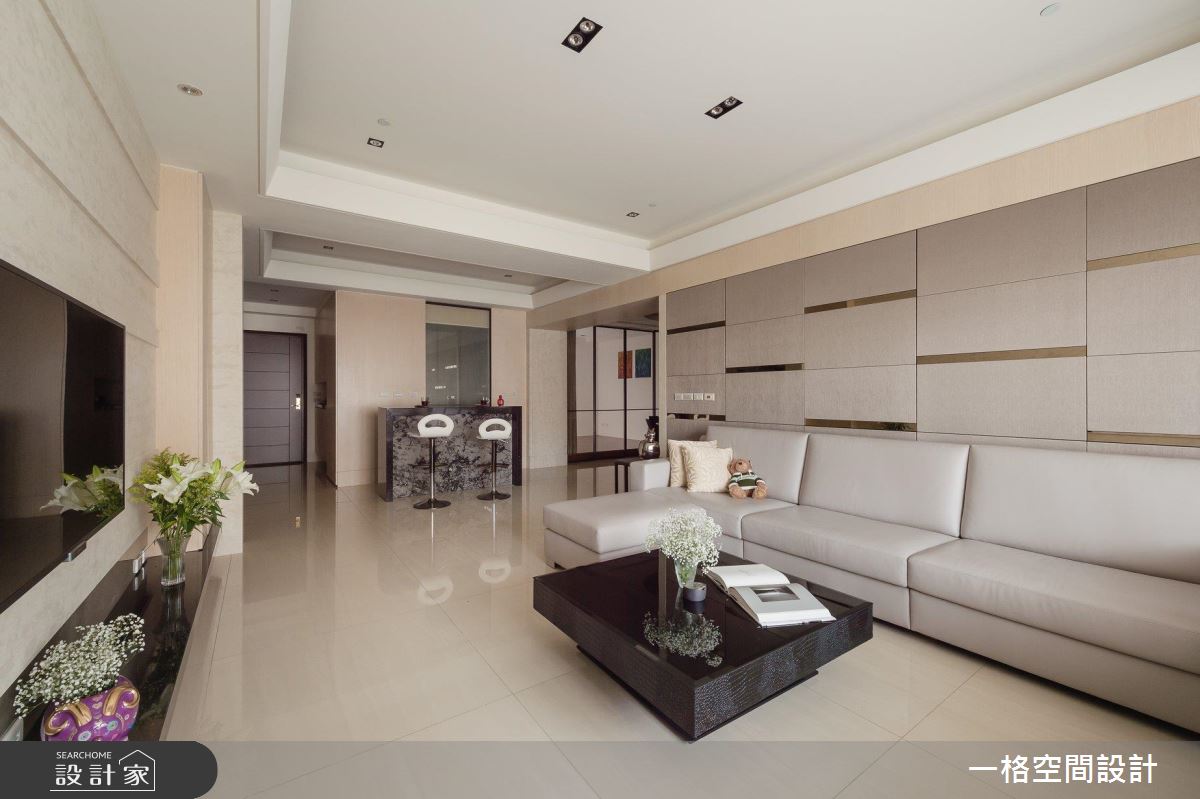 溫馨的晚景風光！三代六口共築 40 坪飯店質感宅