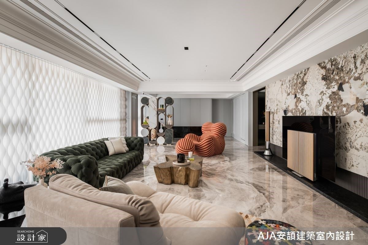 【TV】奢石與軟裝的細膩對話 勾勒優雅百坪景觀豪宅