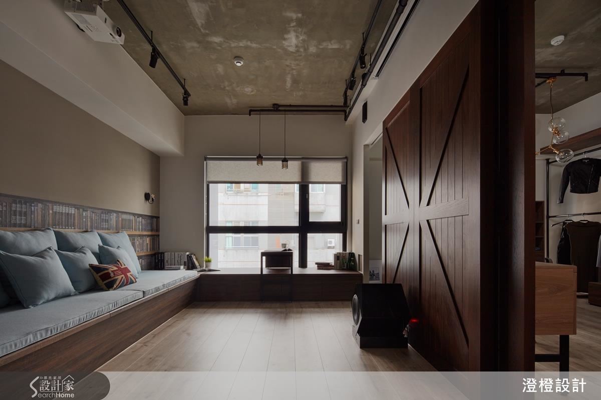 當單身宅遇上寵物窩  我與毛小孩的 Loft 風大房間