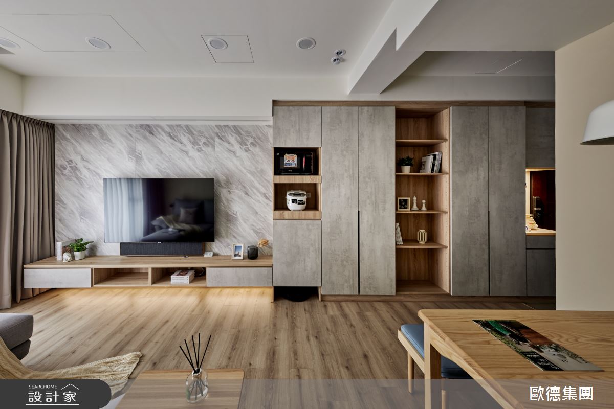 18坪親子宅的魔術大空間!兼容三房格局、良好風水與寬敞收納