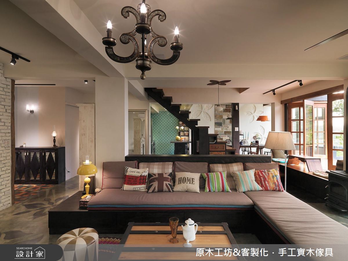 打造會呼吸的家！原木靈感調和愜意鄉村味道的退休宅