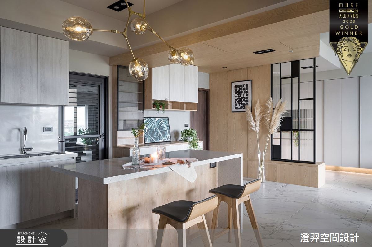 日光走入嚮往的北歐生活！實現嚮往的美學機能並俱親子宅