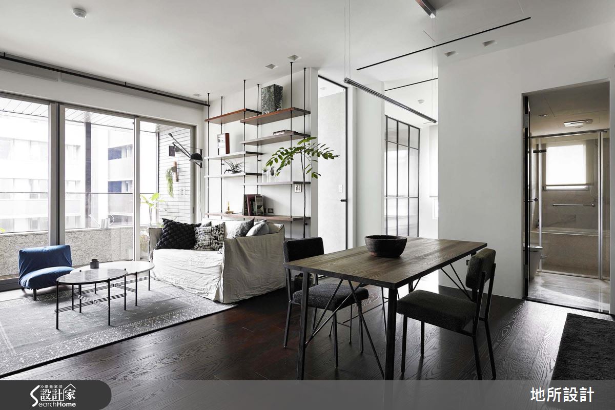 會呼吸的輕透空氣感！ 享受 20 坪簡約單身生活