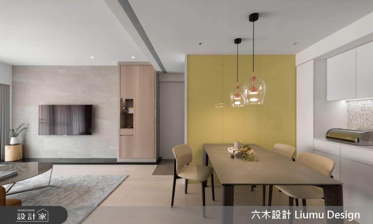 中古屋化身溫暖系居家！用色彩與材質碰撞，打造簡約卻不凡的現代風親子宅