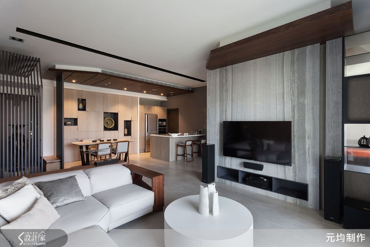 光的漸變，鑄融生活溫度