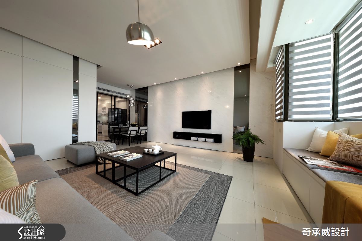 兩個世代都愛上！黑白極簡摩登貼心宅