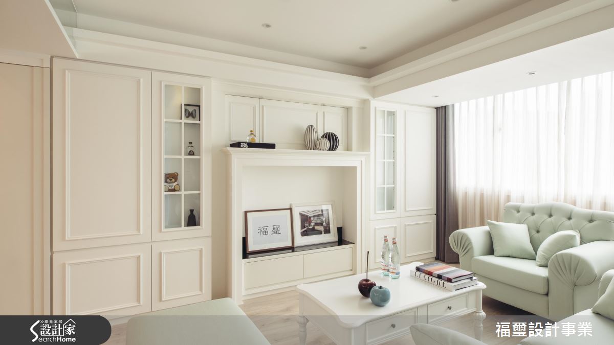 一起浪漫過生活！ 超唯美的 30 坪純白系鄉村宅