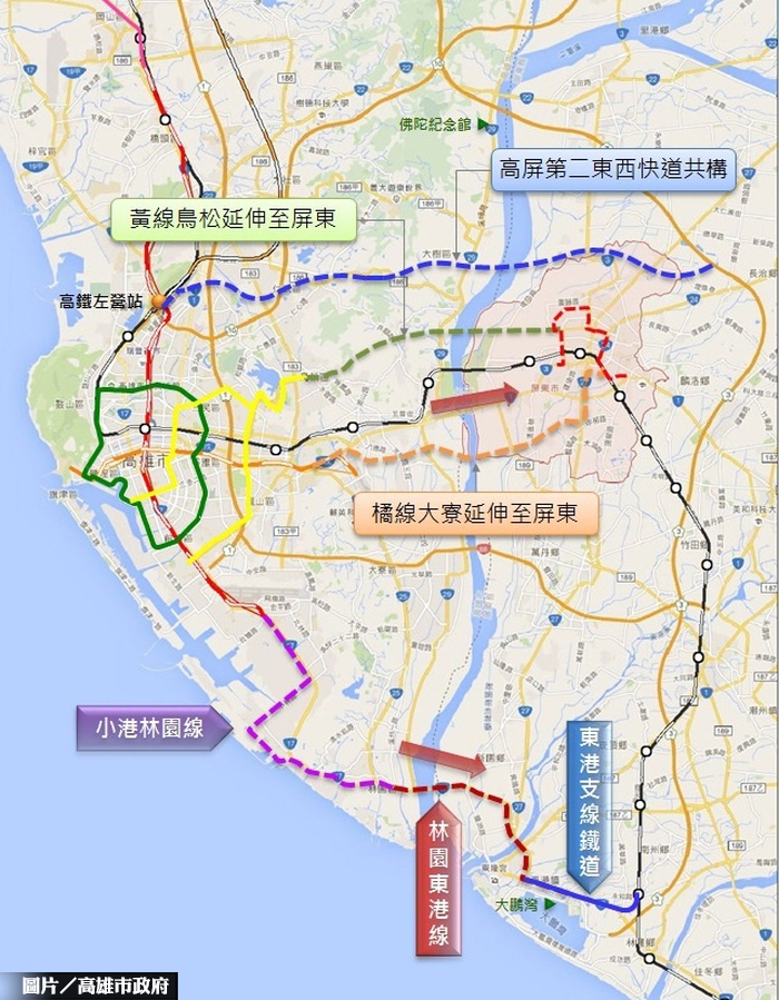 高捷延伸屏東綜合委託案 台灣世曦得標