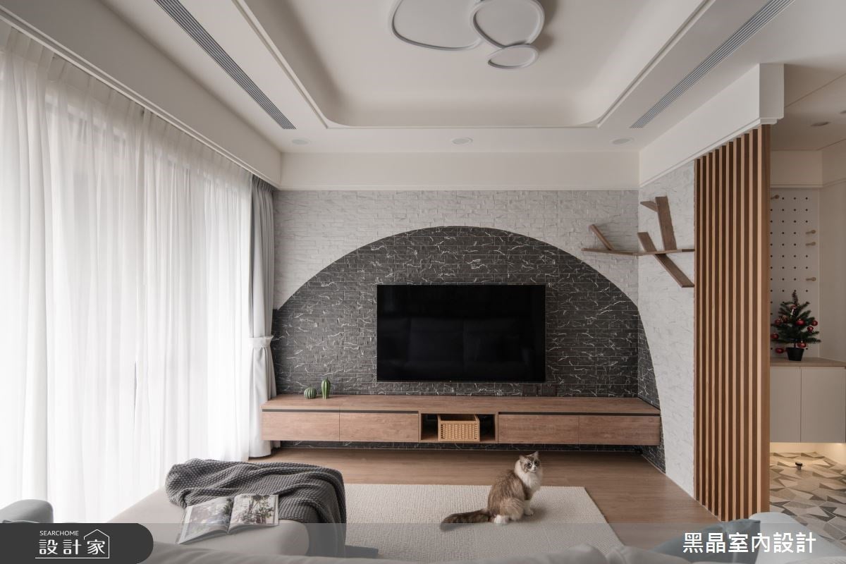 好設計再次出擊！溫潤現代風親子宅，實現小家庭與愛貓的夢想生活！