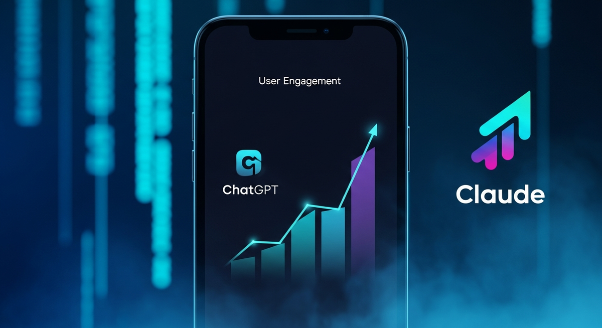 ChatGPT、DeepSeek在美行動市場市佔下滑 Claude成長迅速競爭加劇