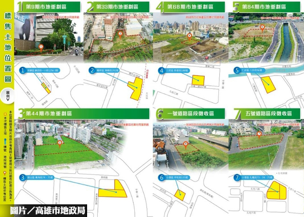 高雄Q3土地標售 9／19開標