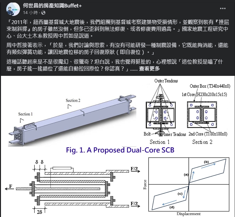 房子搖歪了能自動復位？專家曝「真的有專利」：台灣之光