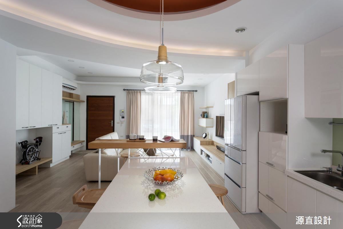 擁抱自然質地 凝聚情感的北歐風大樹宅