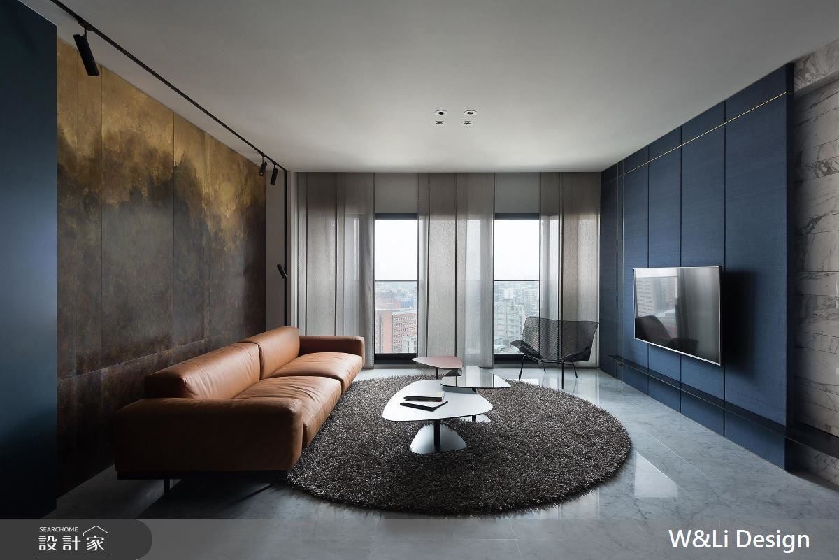 【TV】普魯士藍填滿視覺張力  精工混搭現代藝術宅