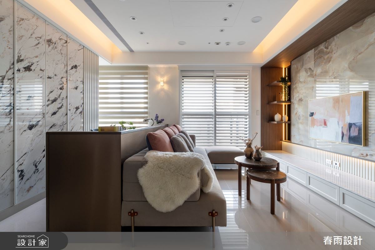 收納滿滿的輕量化設計！每一隅都實用又美觀的溫柔美式風小宅