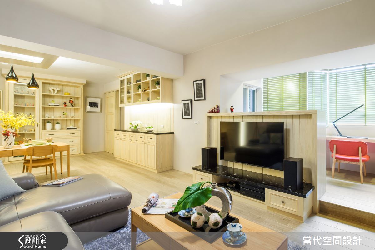  26 坪淡雅鄉村宅 甜美清新如初開百合！