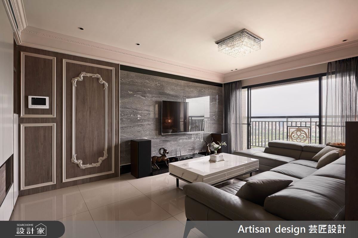 現代與古典交織出的亮麗宅