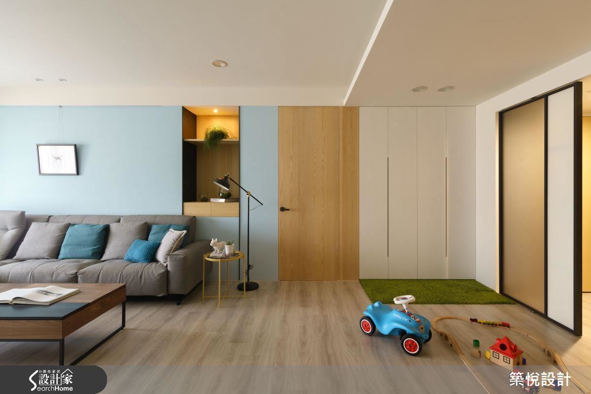 發揮空間優勢 為孩子打造北歐風格的遊戲場