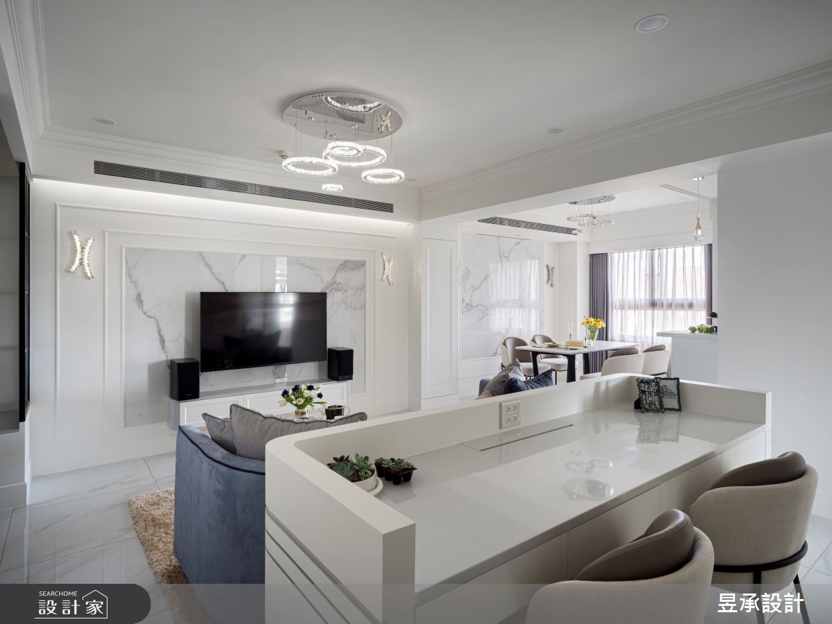 神還原LADY M的高級感住家！迎賓系玄關、白淨具藝術感的公領域、步入式...