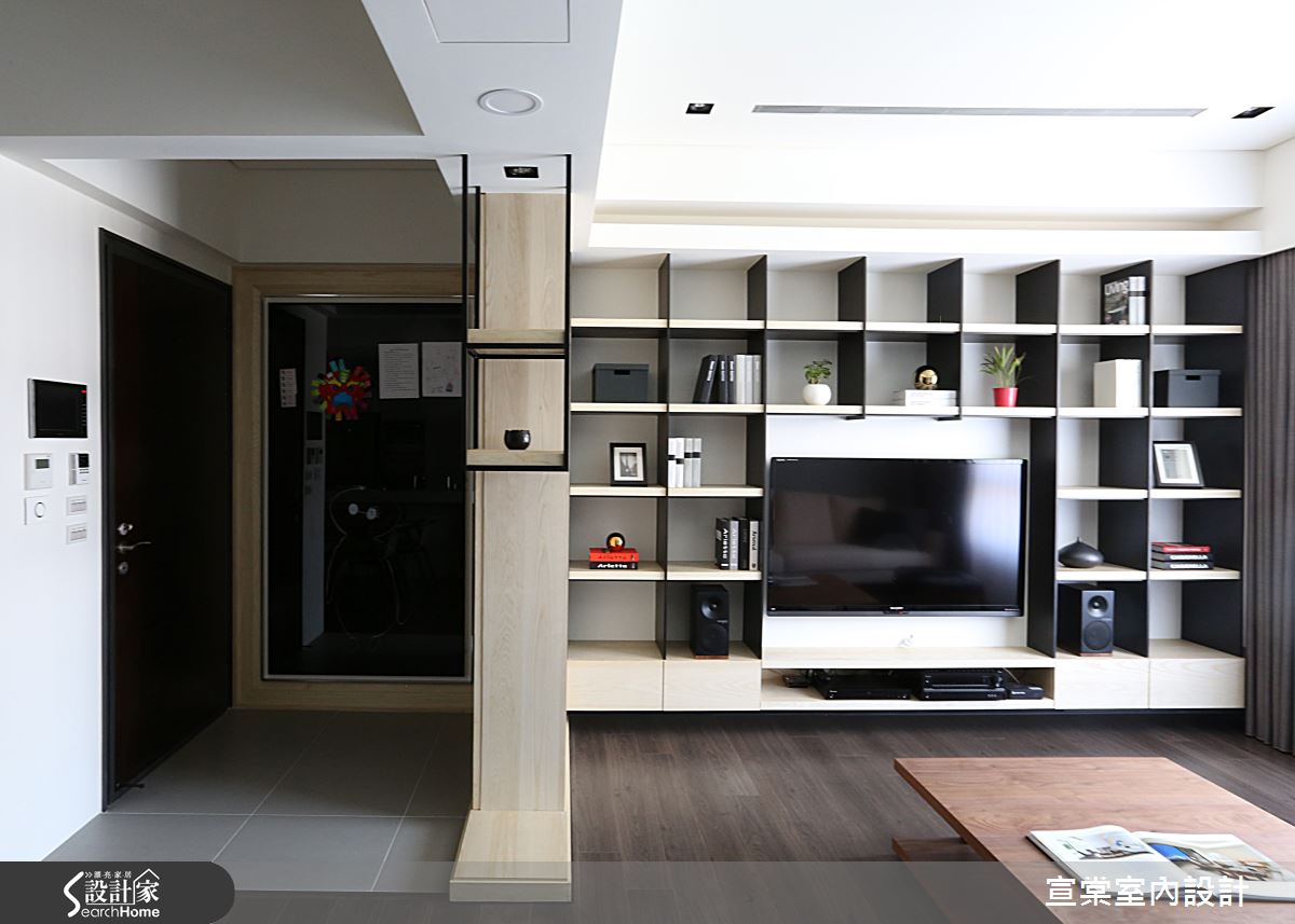 盼見生活的簡約美好 一家三口的暖感清水模日常