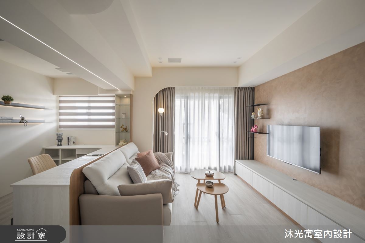 台中23坪小宅與設計師再續前緣，空間變小生活也不必將就