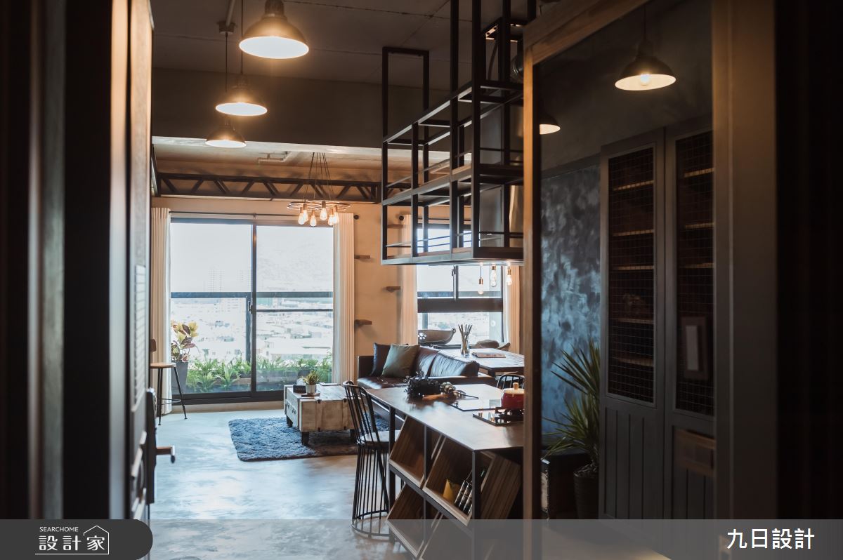 整個家為你們而生！兩人五貓同居慵懶系工業宅