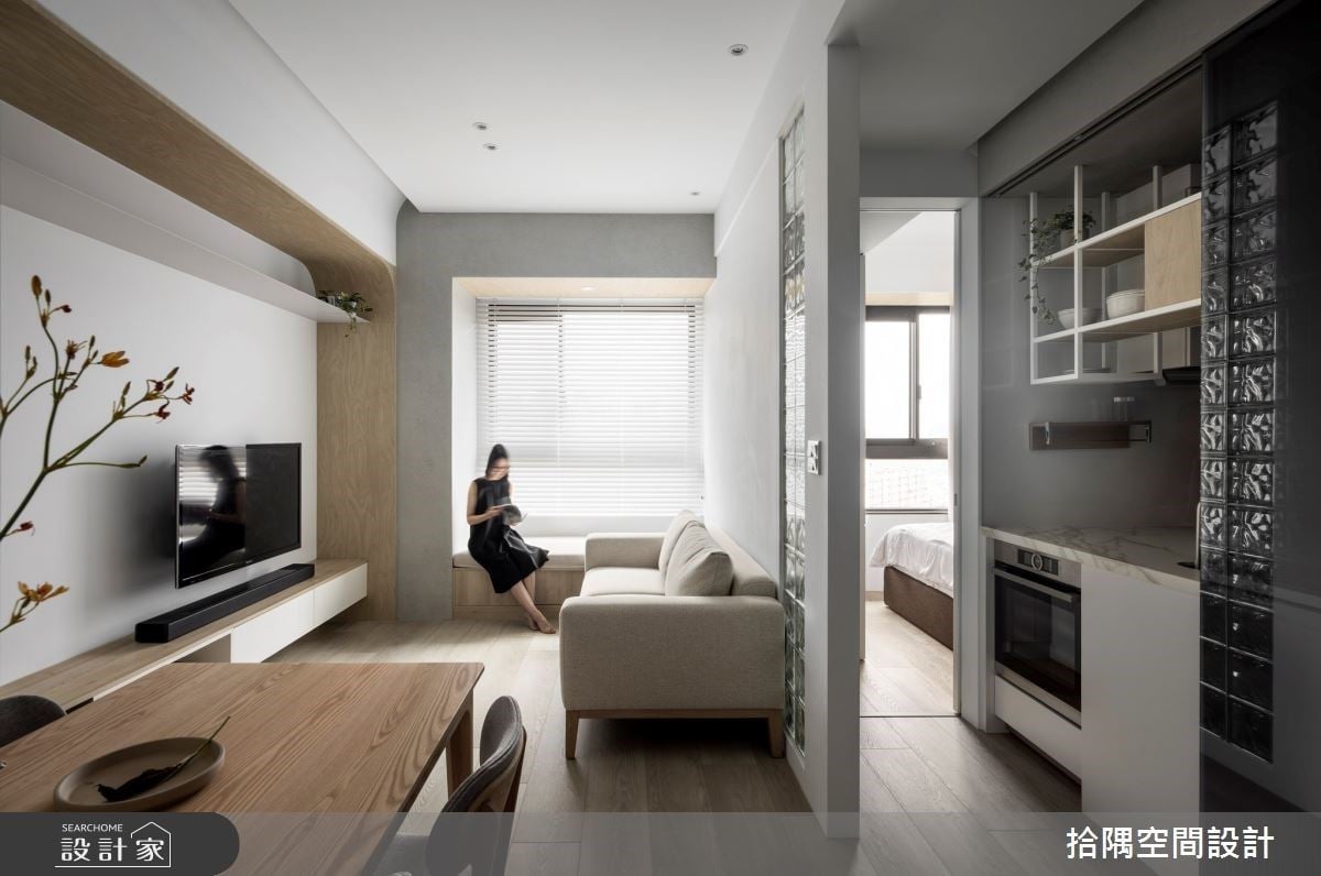 【TV】18坪小宅客變放大坪效 微調隔間化身清爽木質調優雅宅