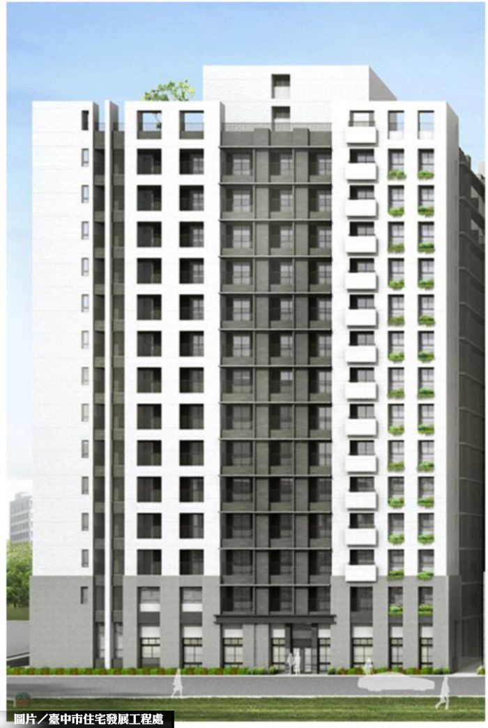 中市社宅舉債具自償性 減輕市庫負擔