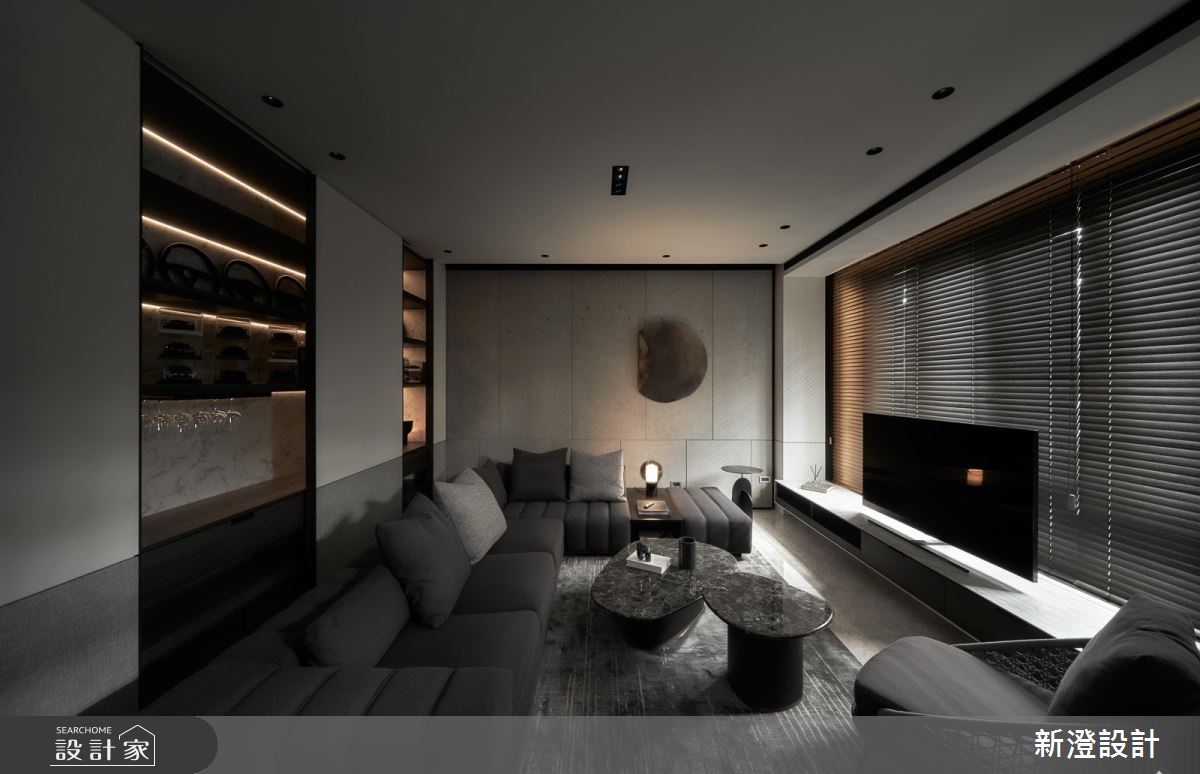 模型車、大更衣室盡展品味！現代風透天豪宅處處時髦氣派