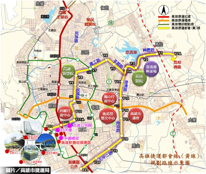 高捷黃線可行性報告書 通過交通部審議