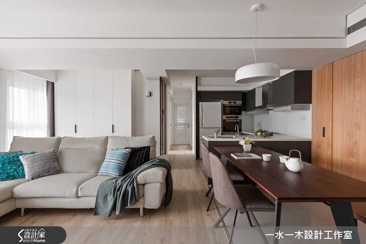 卸下大器與奢華！24.6坪的現代風居家素顏日記 