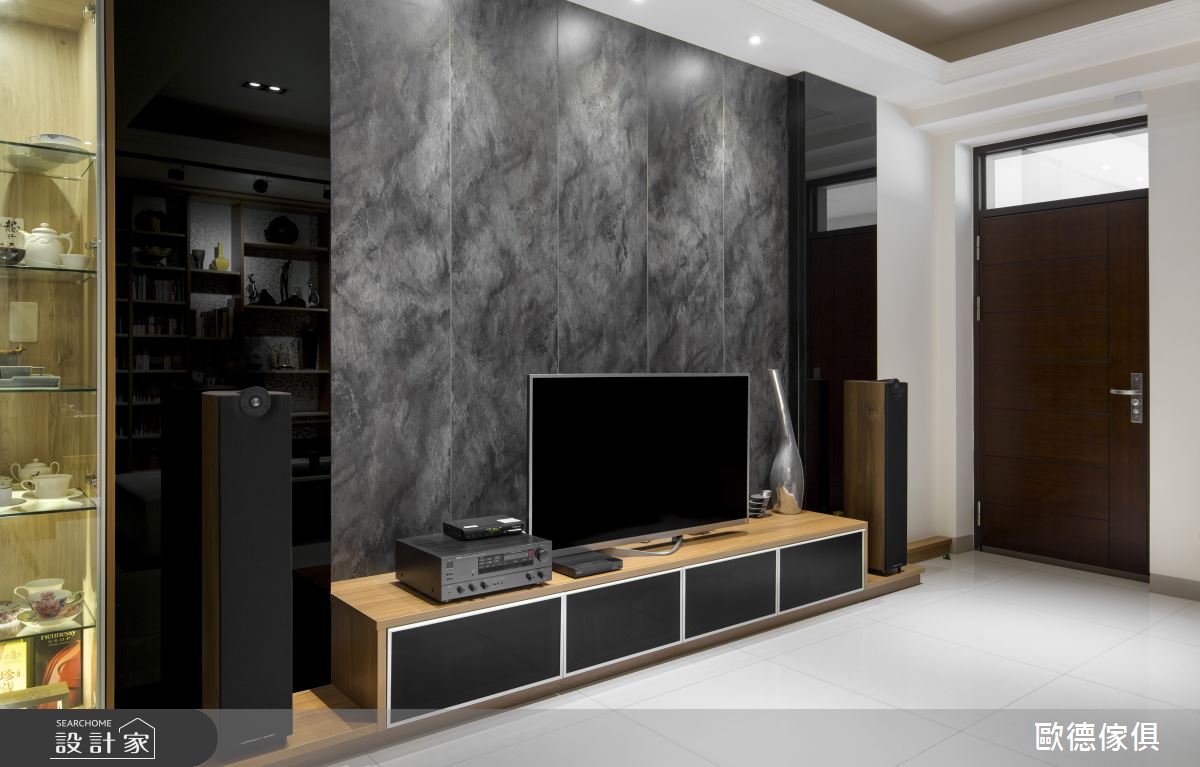 系統櫃也能超有氣質！為教授打造樂音繚繞的鄉間別墅