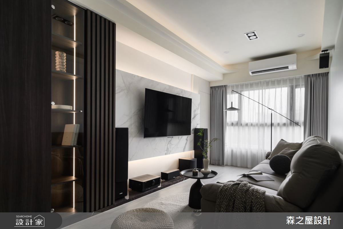 一家五口16坪的美學生活，在光影與木質之間，緩緩鋪展家的日常節奏