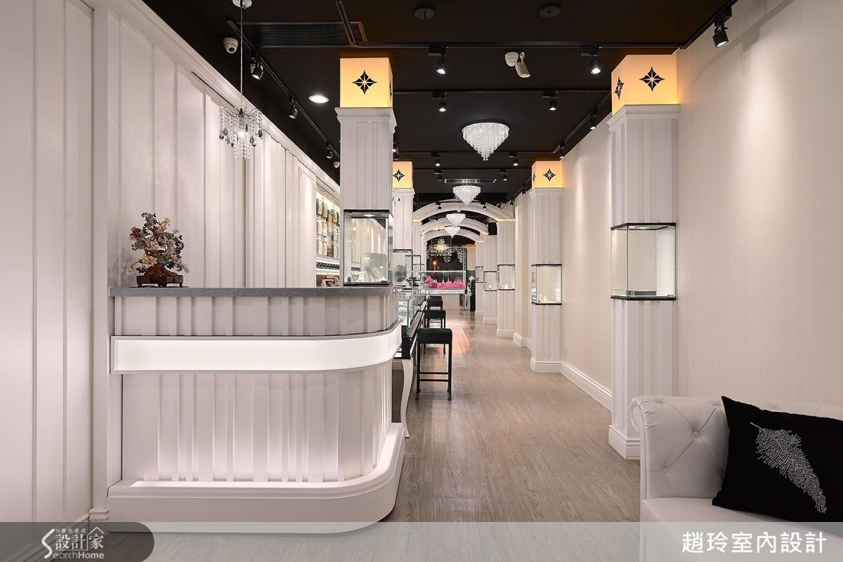 鑲上珠寶的浪漫長廊　新古典老屋氣質變身