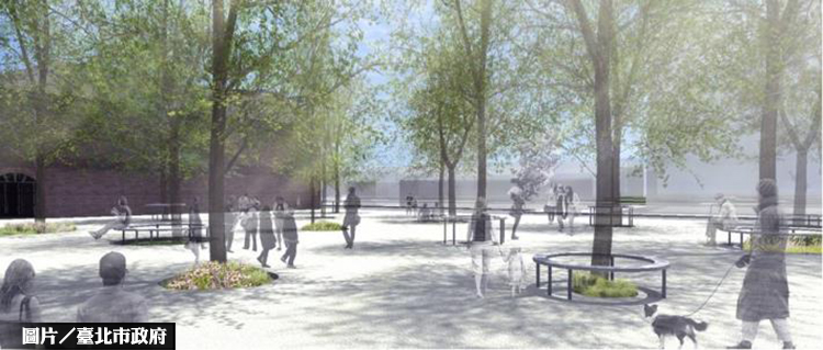 打造綠色廊帶 交八廣場景觀預計9月完工