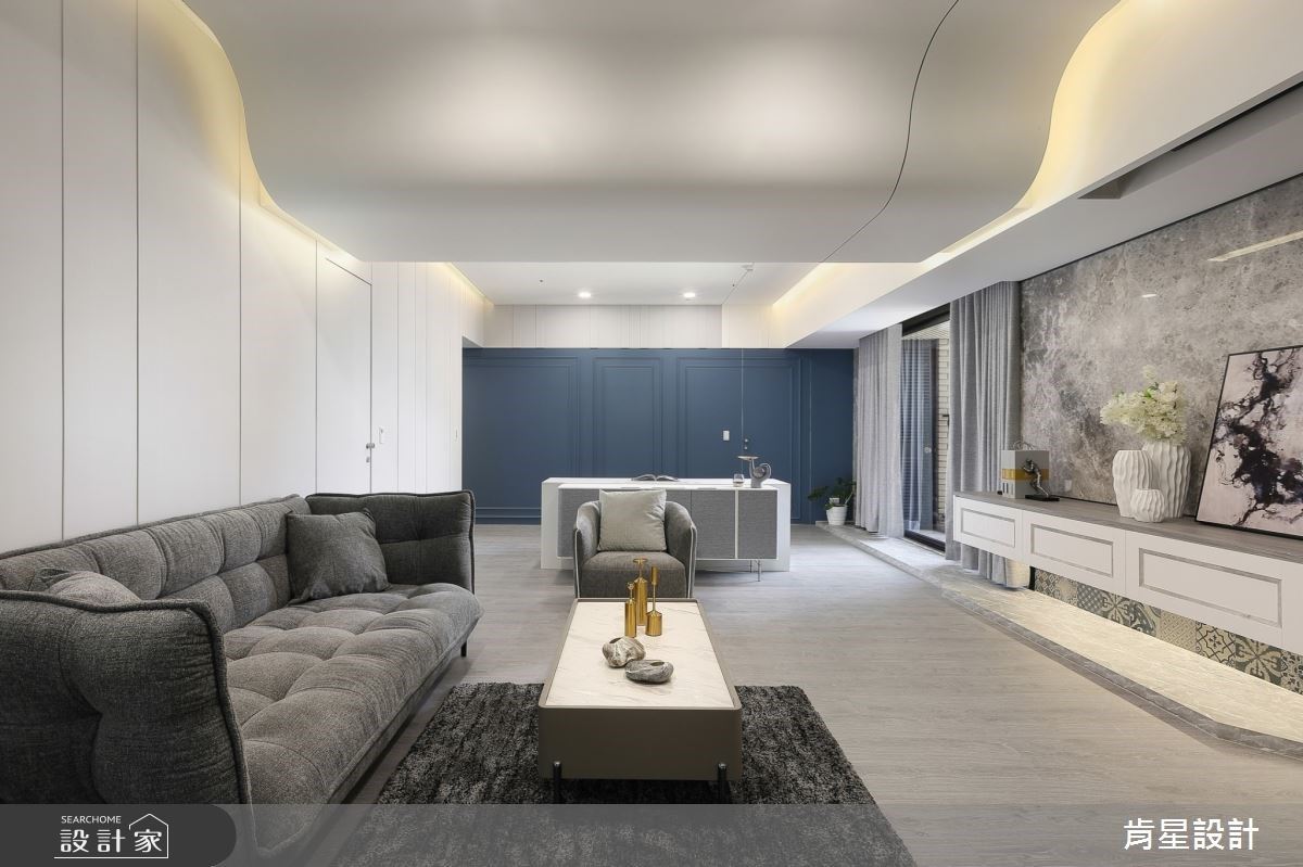 毛胚屋玩轉線條大變身 深藏不露的大器現代宅