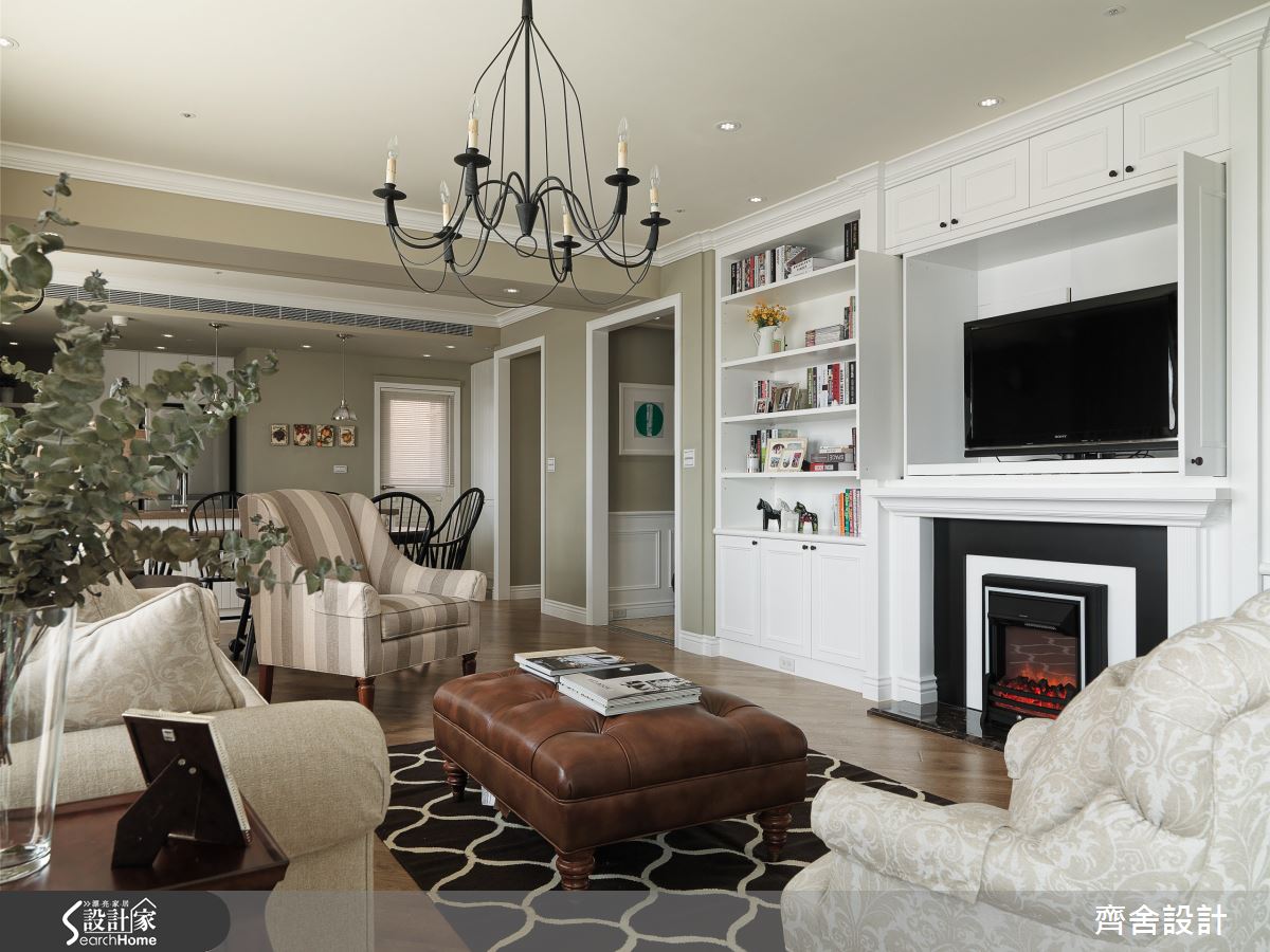 將空間和陽光串流 打造 35 坪溫馨滿點美式宅！