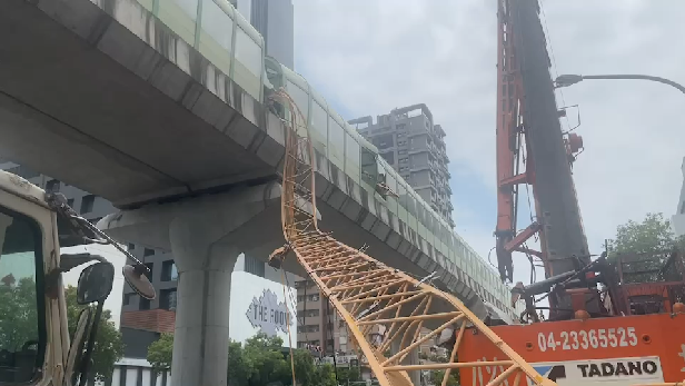 快訊／台中捷運列車遭「鐵架貫穿」 8人傷急送2間醫院