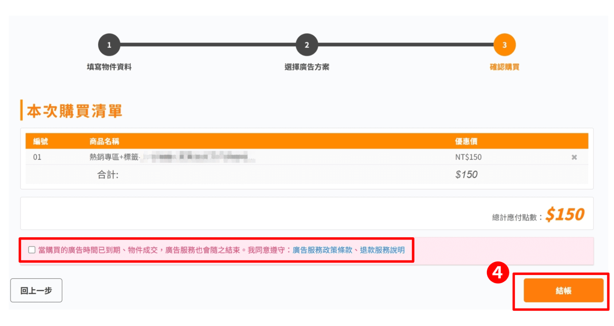加值廣告購買流程示意圖。（圖片來源：樂屋網）