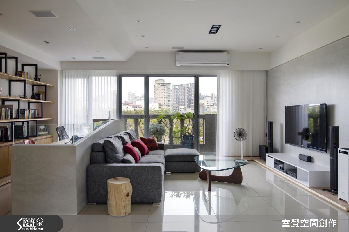 好心情都透出來！ 30坪還原純粹的現代好感宅