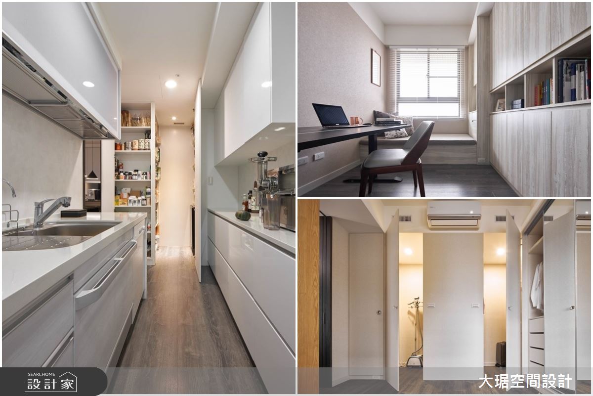 看不出來的神奇隱藏術！收納、門片、儲藏的6個巧設計