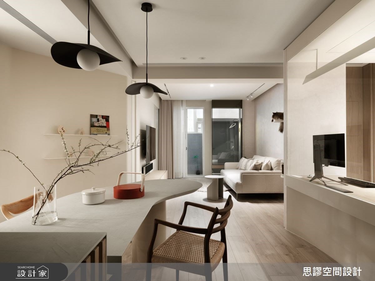 25坪老屋翻新，小夫妻入住與幸福最近的距離！日光玄關、氣質內裝、專屬...