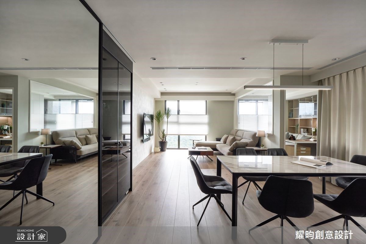 答應我，別忘記生活的本質！迎接滿山煙嵐的北歐風住宅，用高吧台化解風...