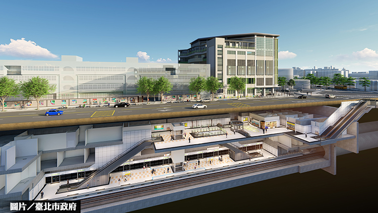 萬大線首台潛盾機啟動 1期工程2025年底完工