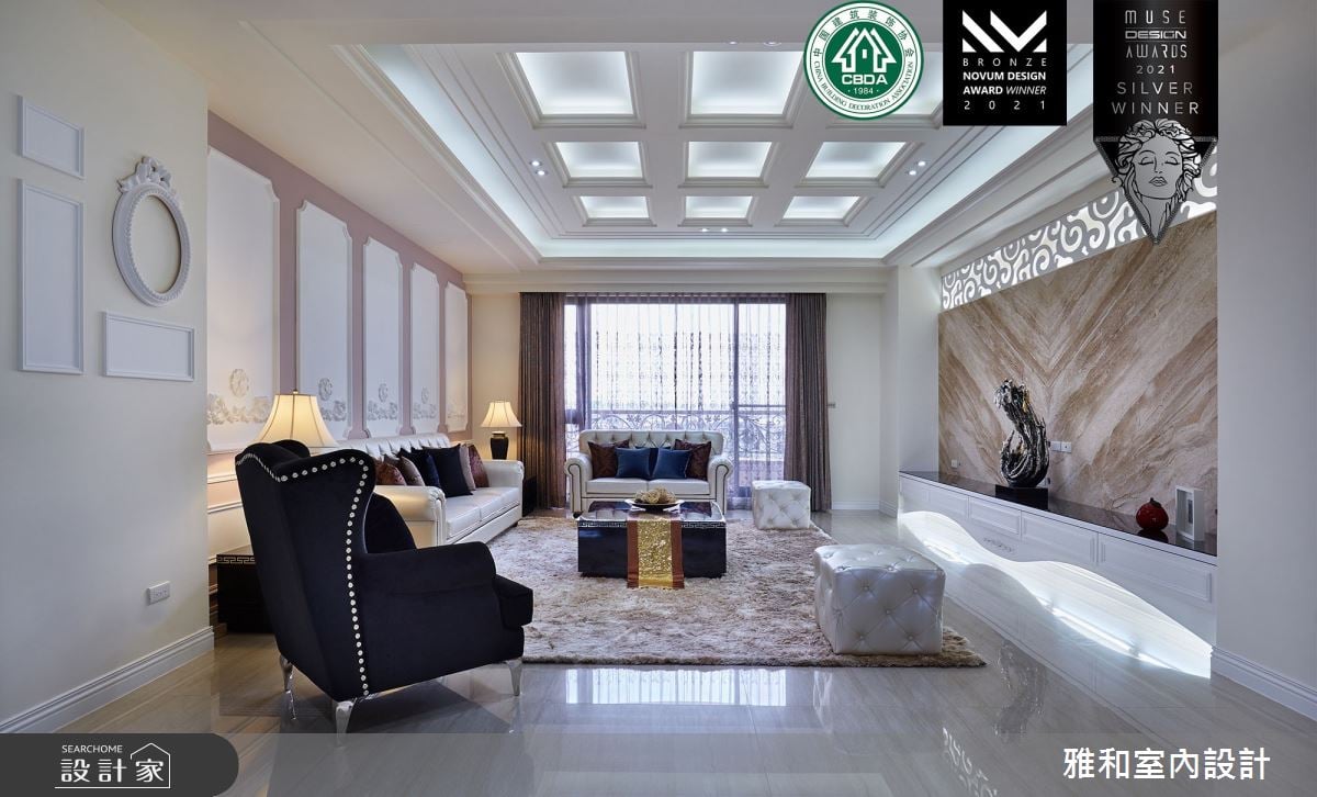 激盪滿室靈感的新古典宅邸！以瑰麗優雅之姿拿下2021 MUSE Design Awards...