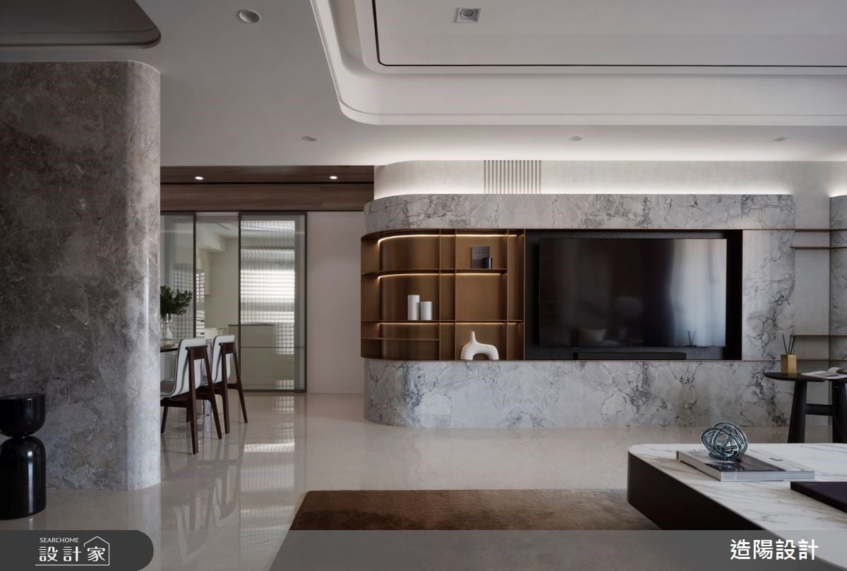 【TV】圓弧設計綴以人文底蘊 融和奢石鍍鈦書香豪邸