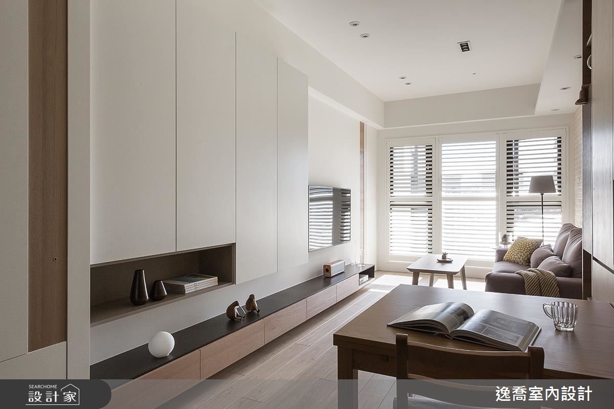 清新感一百分！年輕新婚夫妻的 22 坪簡約風夢想宅